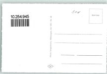 34212 W3508 Melsungen - Rathaus mit Marktplatz Rückseite mit Abschürfungen bzw Kleberesten