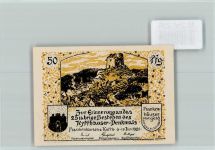 06556 O4730 Bad Frankenhausen ,Kyffhäuser - Notgeld Kyffhäuser-Denkmal raben