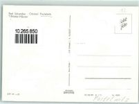 01814 O8320 Postelwitz Gebrauchsspuren Rückseite mit Abschürfungen und Kleberesten 7-Brüder-Häuser