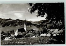83727 W8162 Schliersee - Blick vom Weinberg aus Rückseite mit Abschürfungen bzw Kleberesten