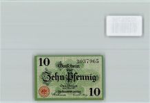 49074 W4500 Osnabrück - Notgeld 10 Pfennig
