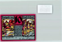 99084 O5000 Erfurt - Notgeld 10 Pfennig
