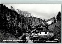 8621 Fölz - Alpengasthaus Schwabenbartl in der Fölz mit Mitteralmturm