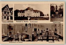 W7142 Marbach am Neckar Museum Denkmal Geburtshaus Schiller