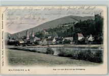63897 W8760 Miltenberg - Blick auf dem Schlossberg