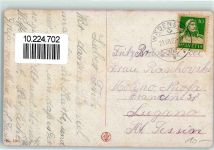 Ei gutes Schlafmittel Kinder mit einer Zigarette und Kopfhörer Radio 1927 Gebrauchsspuren