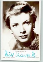 Ruth Leuwerik Originalautogramm Filmschauspieler