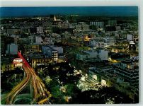 Las Palmas de Gran Canaria - Santa Catalina Park and City at night