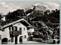 83486 W8243 Ramsau b. Berchtesgaden Karte beschädigt Gasthaus Zipfhäusl Berchtesgadener Alpen