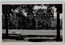 Bad Altheide Polanica Zdroj 1942 - Herzheilbad Kur Sanatorium AK
