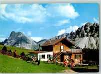 Schatzerhütte - Peitlerkofel Hüttenstempel