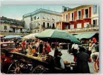 81043 Capua - Piazza Mercato Marktplatz Marktszene