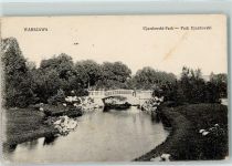 Warschau Warszawa 1917 - Park Ujazdowski AK