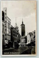 7511 Enschede 1938 Gebrauchsspuren Gronauschestraat Foto AK