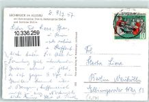 86983 W8923 Lechbruck - Gehrenspitze Kellenspitze Schlicke