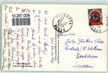 Bou-Saada 1951 - Hotel Transatlantique AK