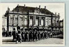 Kopenhagen København 1954 - Schloßgarde AK