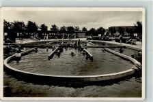 Sobols Hajduszoboszlo 1926 Foto AK Badeanstalt - Gyogymedence AK