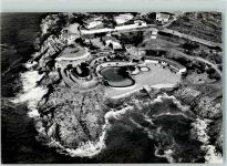 San feliu de Guixols Foto AK Schwimmbad Port Salvi Fliegeraufnahme