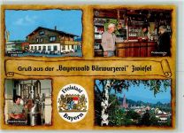 94227 W8372 Zwiesel - Bayerwald Bärwurzerei Innenansicht Destillierblase Probierstube