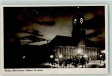 10115 W1000 Schöneberg - Rathaus Nachtaufnahme
