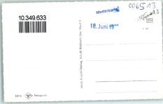 58239 W5840 Schwerte - Rückseite mit Abschürfungen bzw Kleberesten Rathaus Postplatz Schwimmbad Kirche Wittekindschule