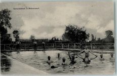 02300 Bichancourt 1915 - Schwimmbad Feldpost WK I