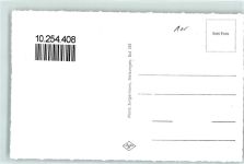 34212 W3508 Melsungen - Brückenstraße Rückseite mit Abschürfungen bzw Kleberesten