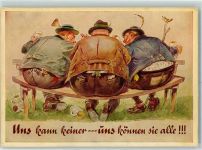 Verlag Lengauer Nr. 3102 AK Dicker Mensch