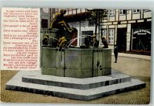 38100 W3300 Braunschweig - Till Eulenspiegelbrunnen Denkmal