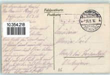 08250 Termes 1916 - Kirche Feldpost WK I