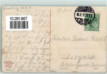 Bad Warmbrunn i. Rsgb. 1912 - Fullnerpark mit Blockhaus AK