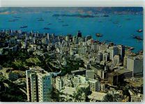 Hongkong - Vogelschau Central District