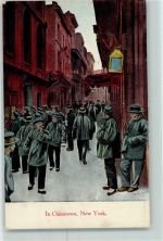 New York City 1914 - Chinatown