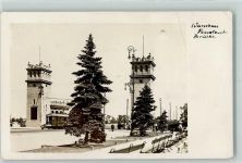 Warschau Warszawa Foto AK Ponsatowski Brücke