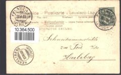 Prägedruck Vergissmeinnicht Rosen AK Taube 1903 AK mit Stoff