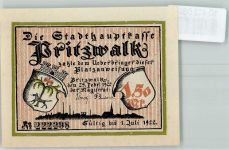 16928 O1920 Pritzwalk - Notgeld