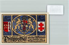 36269 W6433 Philippsthal Werra - Notgeld Landgraf Philipp und Burgvogt
