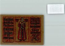 26789 W2950 Leer Ostfriesland - Notgeld Friesische Tracht