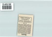 17109 O2030 Demmin - Vignette Wappen Kaffee Hag ca 1920-1940