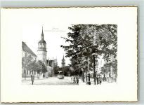 06842 O4500 Dessau , Anh FOTO KEINE AK Foto montiert auf Karton