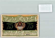 07937 O6570 Zeulenroda - Notgeld