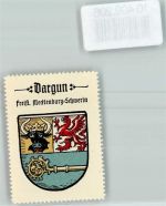 17159 O2042 Dargun - Vignette Wappen Kaffee Hag ca 1920-1940