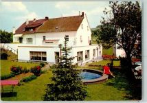 54570 W5531 Berlingen , Eifel - Rückseite mit Abschürfungen bzw Kleberesten Pension Berlinger Mühle