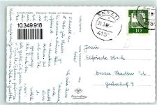47877 W4156 Anrath - Rückseite mit Abschürfungen bzw Kleberesten Viersener Strasse Rathaus Gasthaus