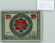 23701 W2420 Eutin - Notgeld Voss Haus