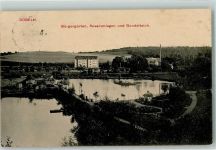 04720 O7300 Döbeln - Bürgergarten Gondelteich Rosenanlagen