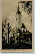 93192 W8411 Sulzbach , Oberpf - St. Anna Kirche Kreuz