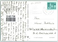 17489 O2200 Greifswald , Hansestadt - Dom St. Nicolai Platz der Freundschaft Klosterruine Marineschule Bootshafen