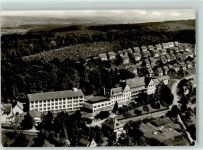 75305 W7540 Neuenbürg , Württ - Krankenhaus Siedlung Fliegeraufnahme